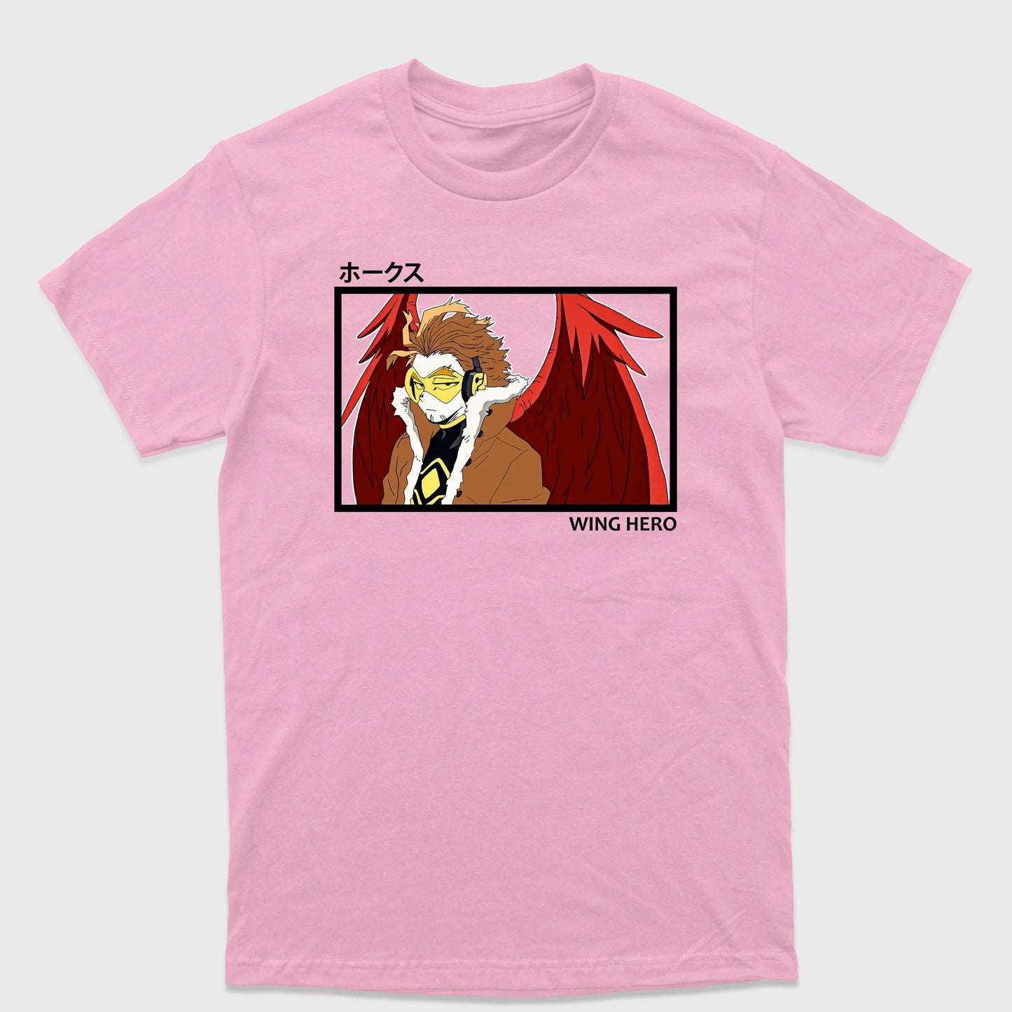 Camiseta Básica Hawks Herói 2 My Hero Academy