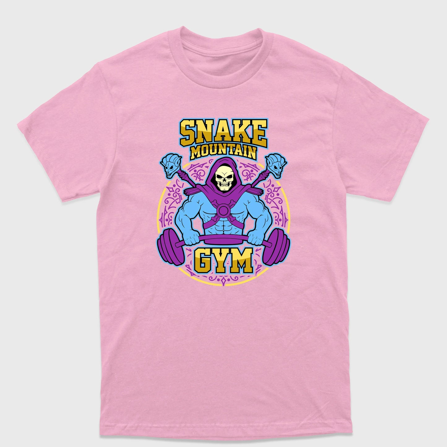 Camiseta Básica Snake Mountain Gym Skull