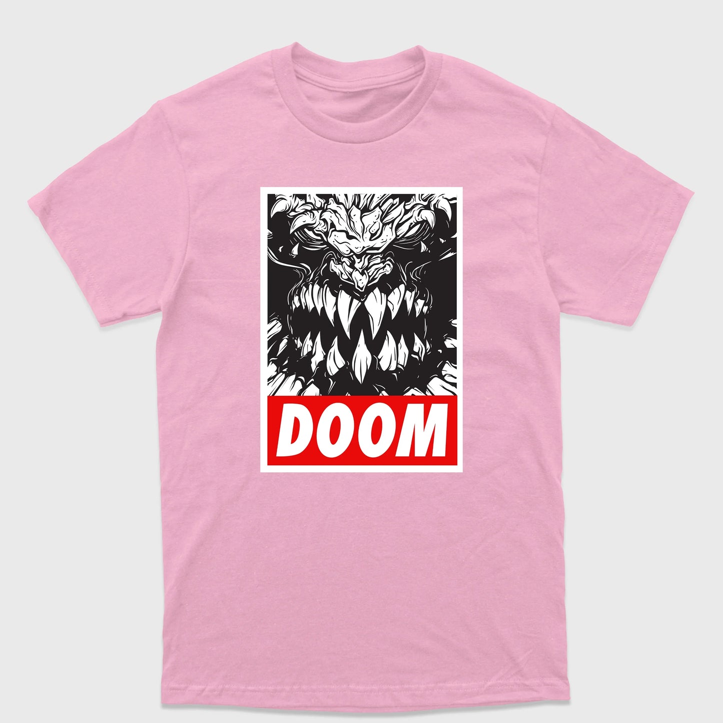 Camiseta Básica Teeth Monster Doom