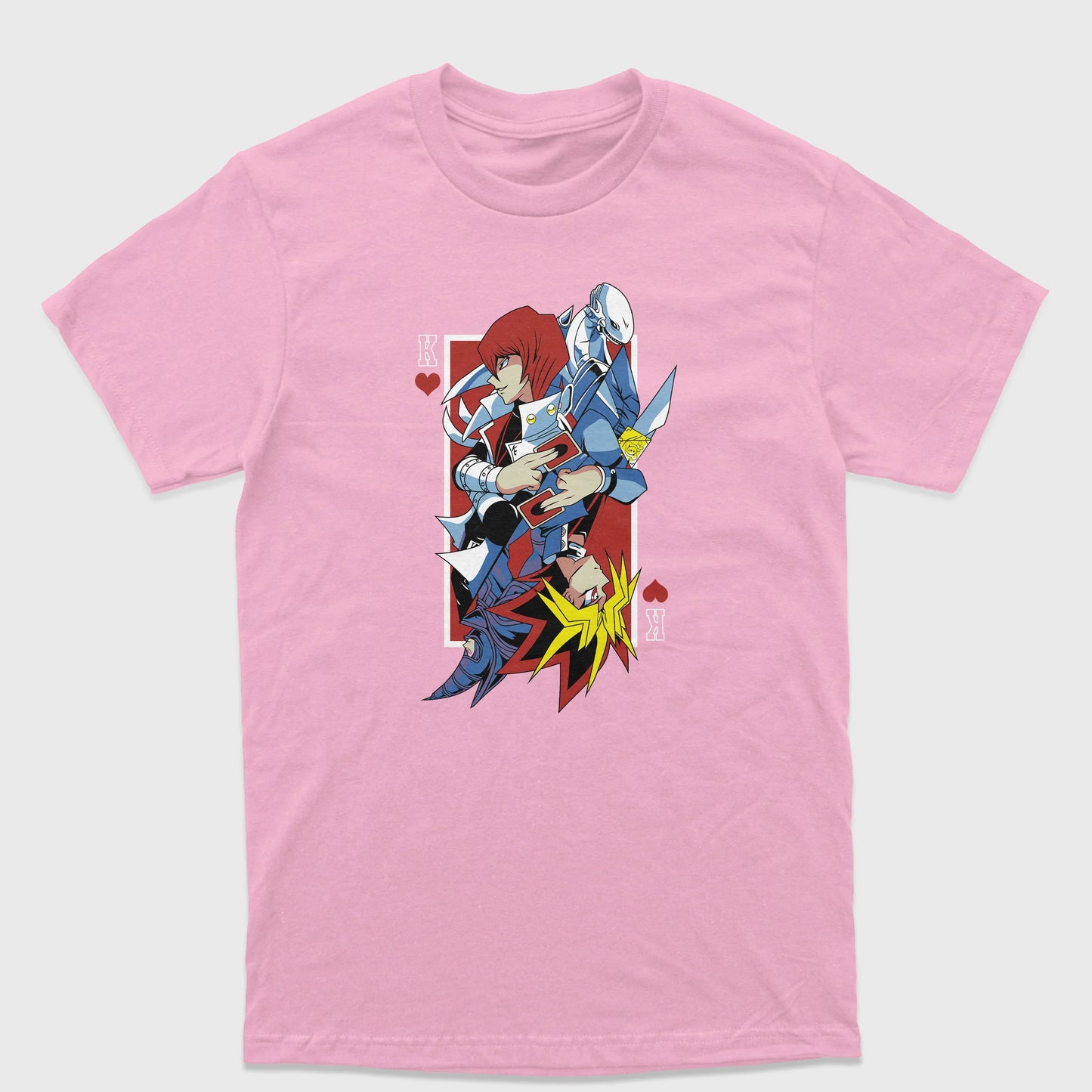 Camiseta Básica Yugi x Kaiba Anime Yu-Gi-Oh