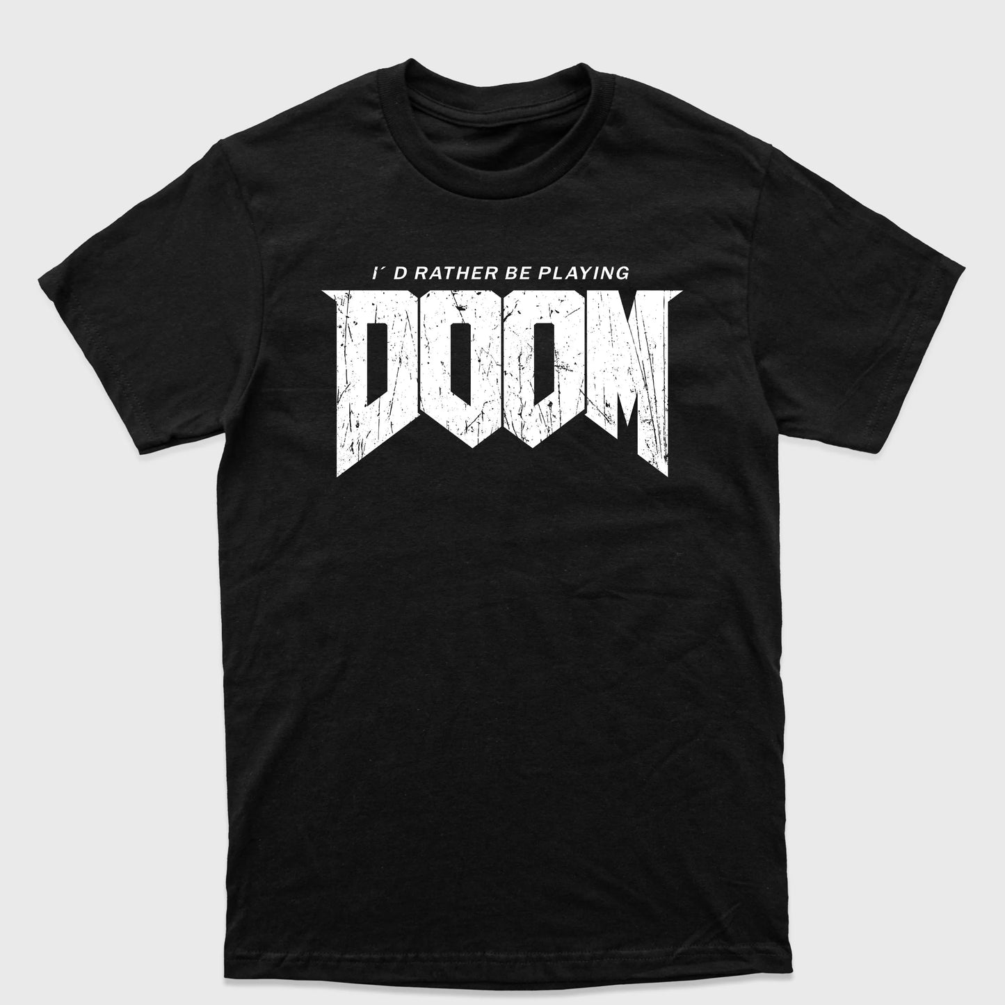 Camiseta Básica Playing Doom