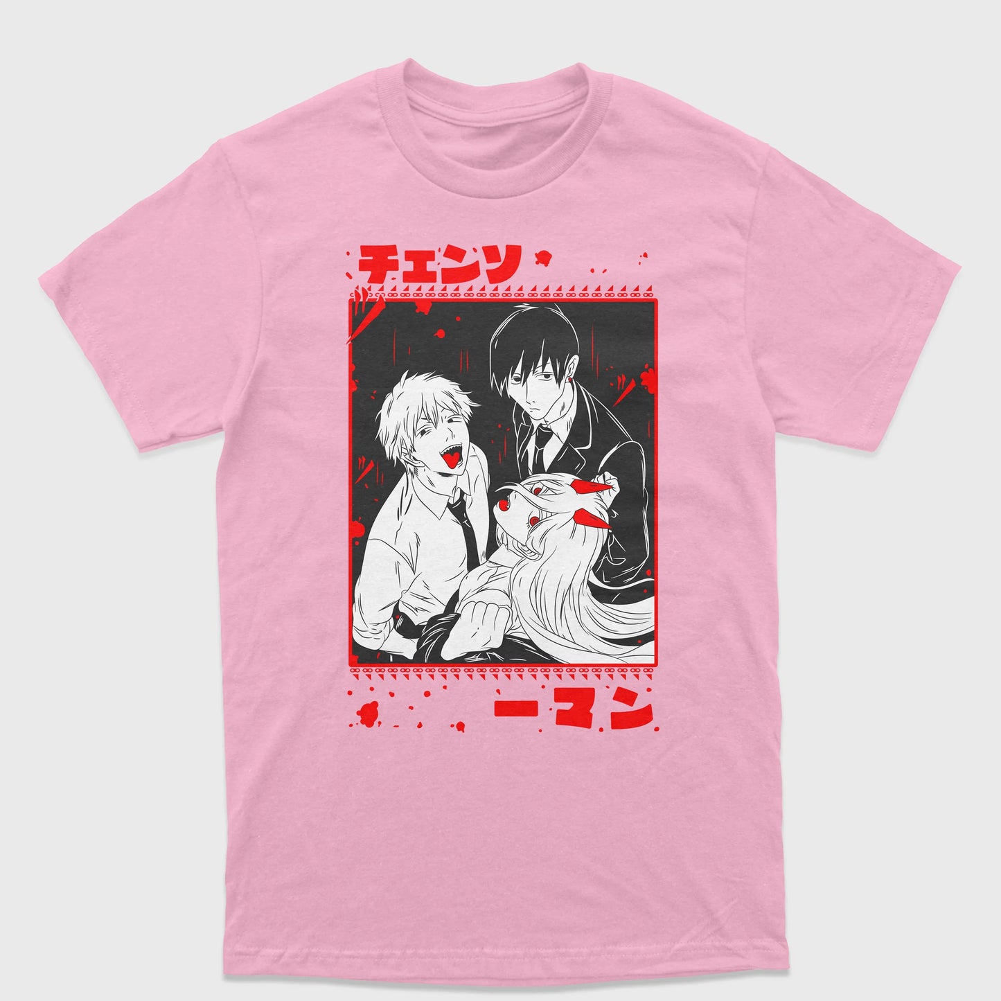 Camiseta Chainsaw Man Makima Aki Denji