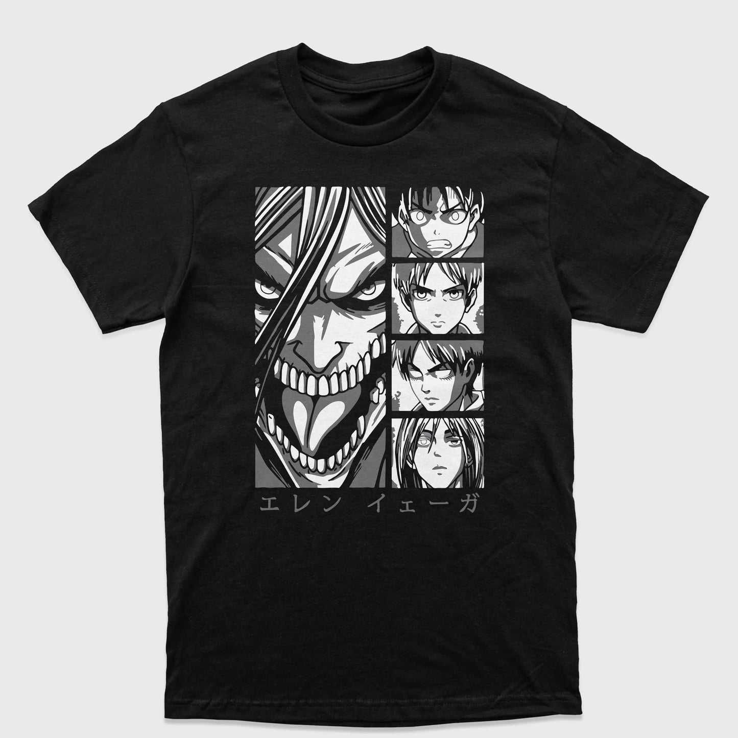 Camiseta Eren Yeager Titã Attack On Titan