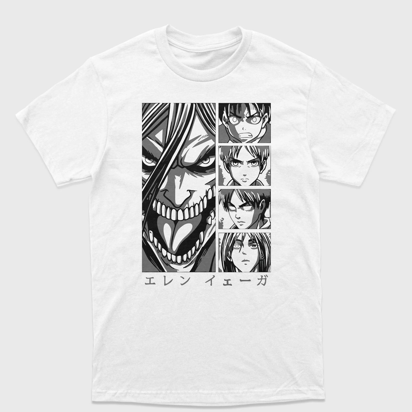 Camiseta Eren Yeager Titã Attack On Titan