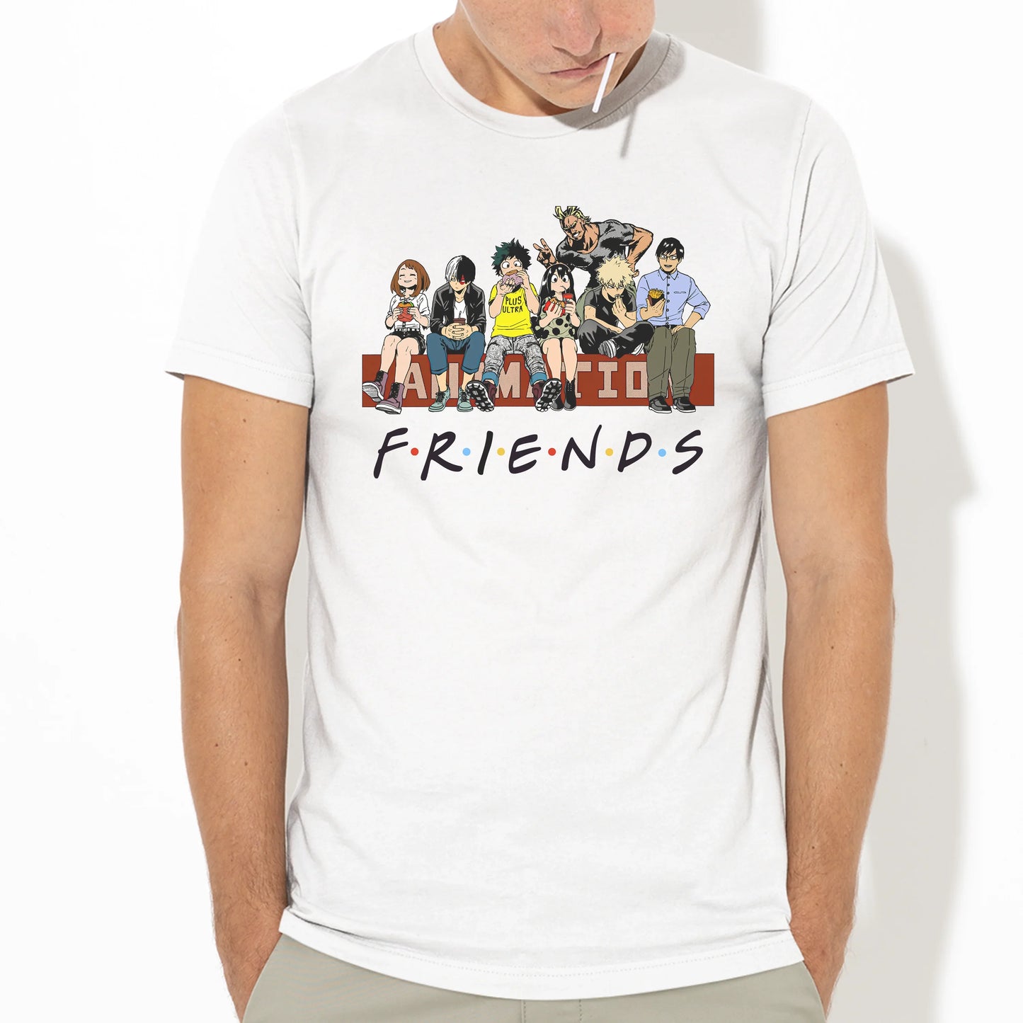 Camiseta My Hero Academy Friends Boku No Hero