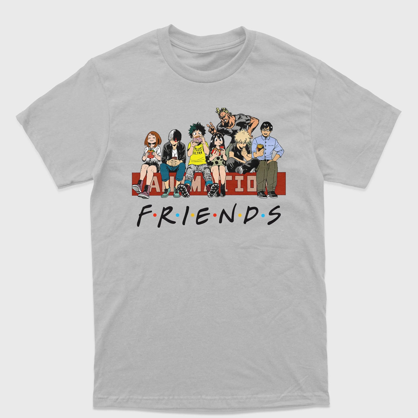 Camiseta My Hero Academy Friends Boku No Hero