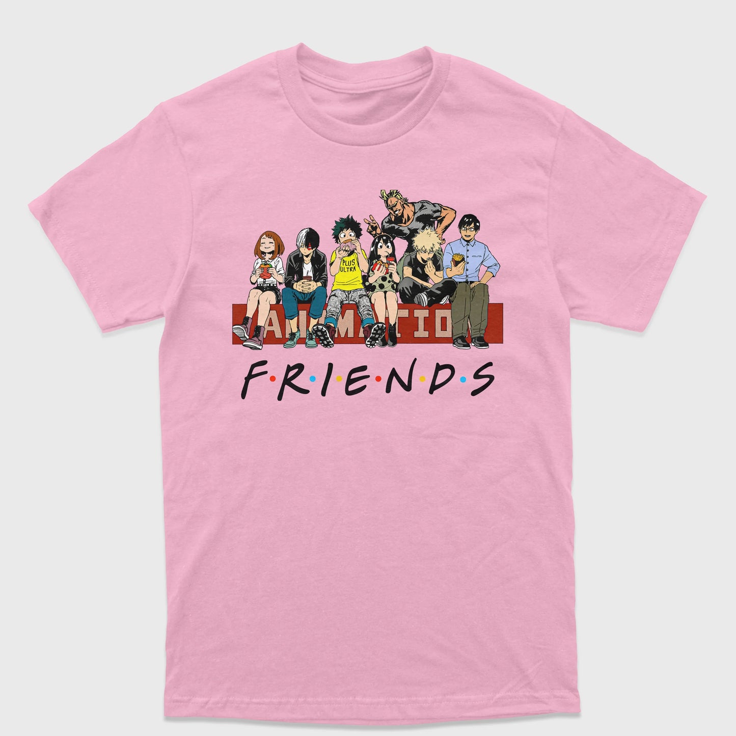 Camiseta My Hero Academy Friends Boku No Hero