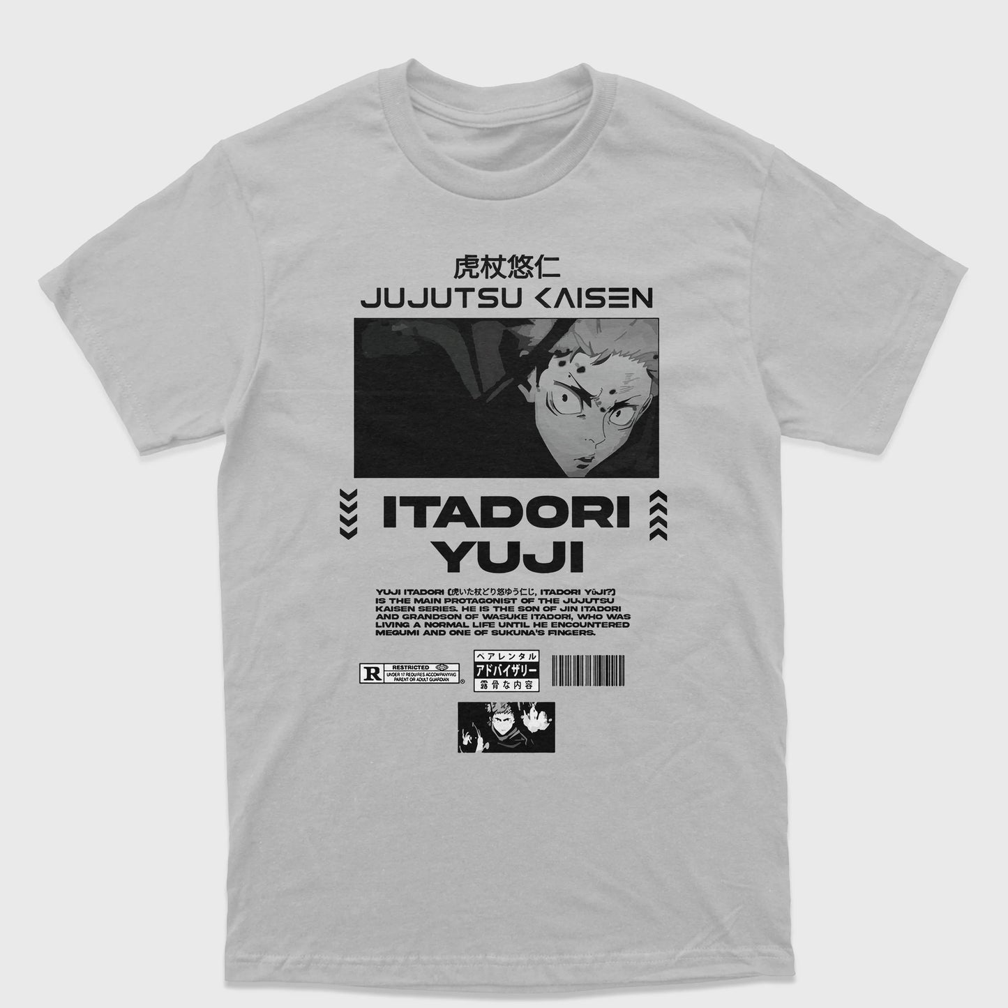 Camiseta Anime Jujutsu Kaisen Itadori Yuji