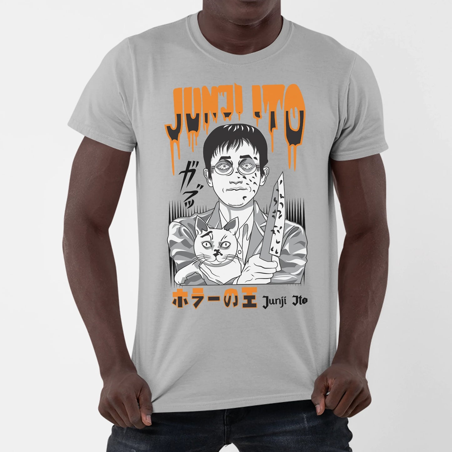 Camiseta Junji Ito Cat Horror