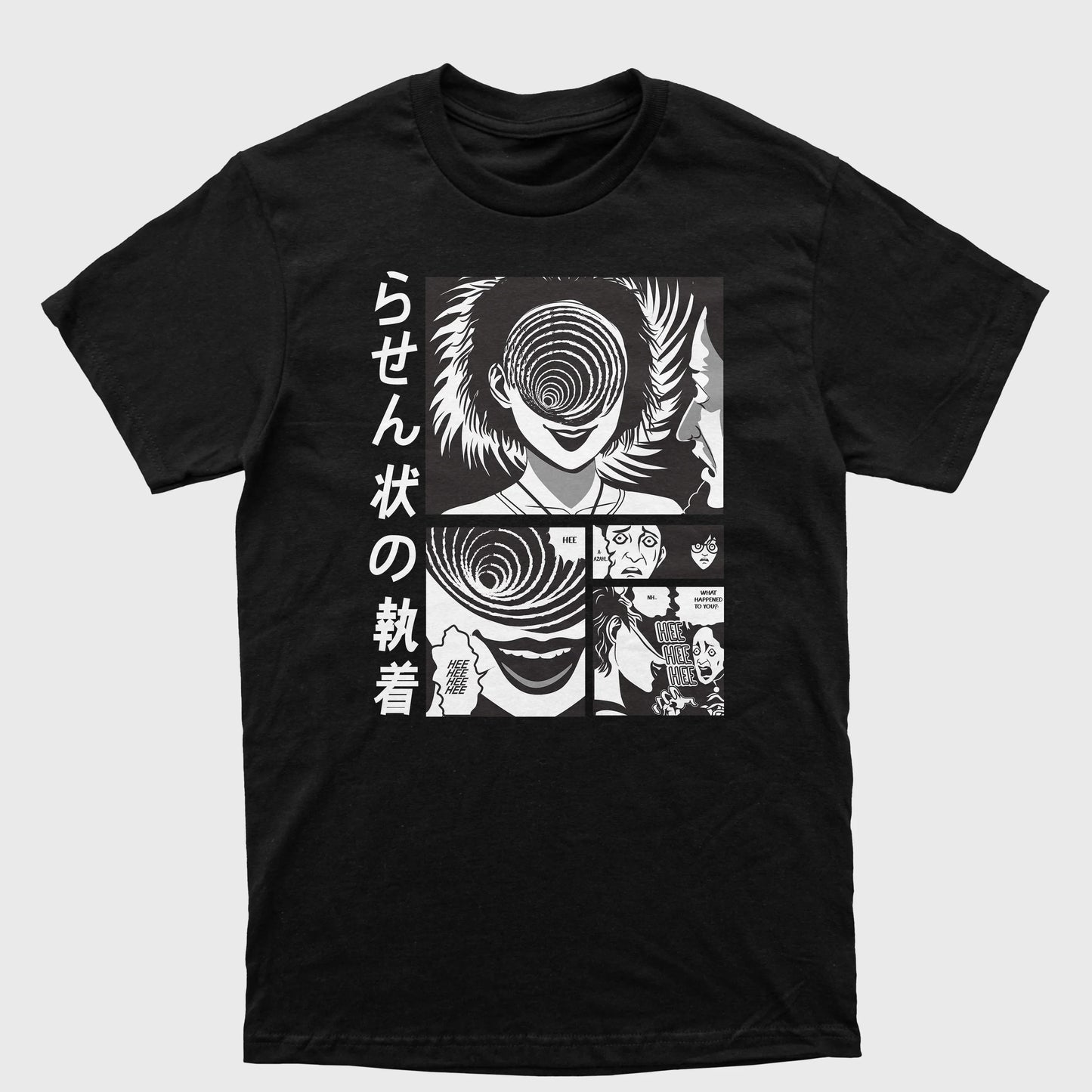 Camiseta Junji Ito Uzumaki Hee