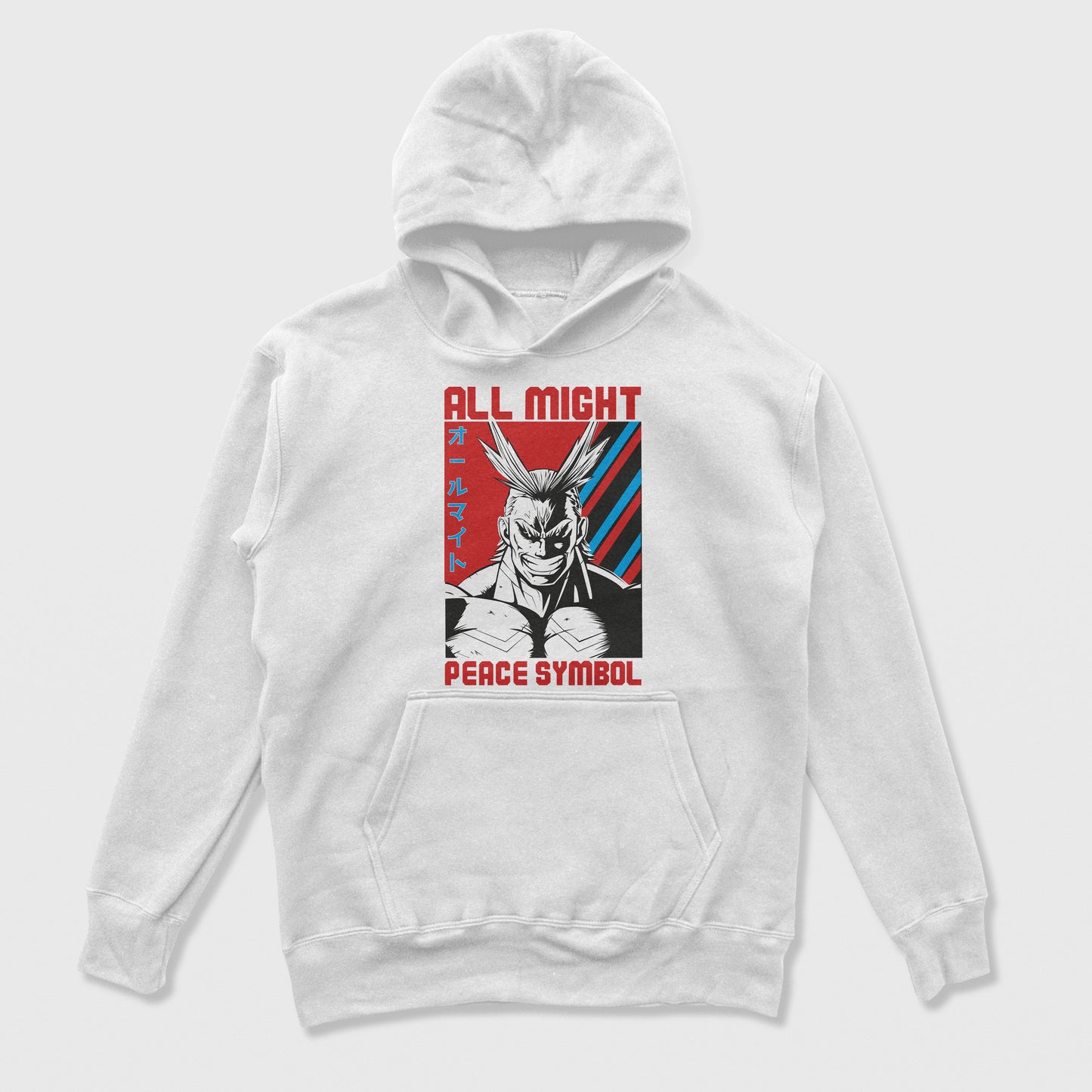 Moletom Canguru Peace Symbol All Might My Hero Academia