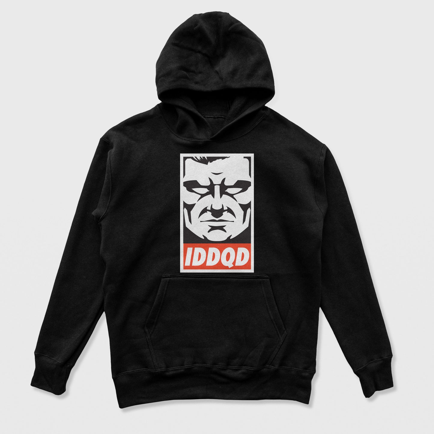 Moletom Canguru Doom Iddqd Face