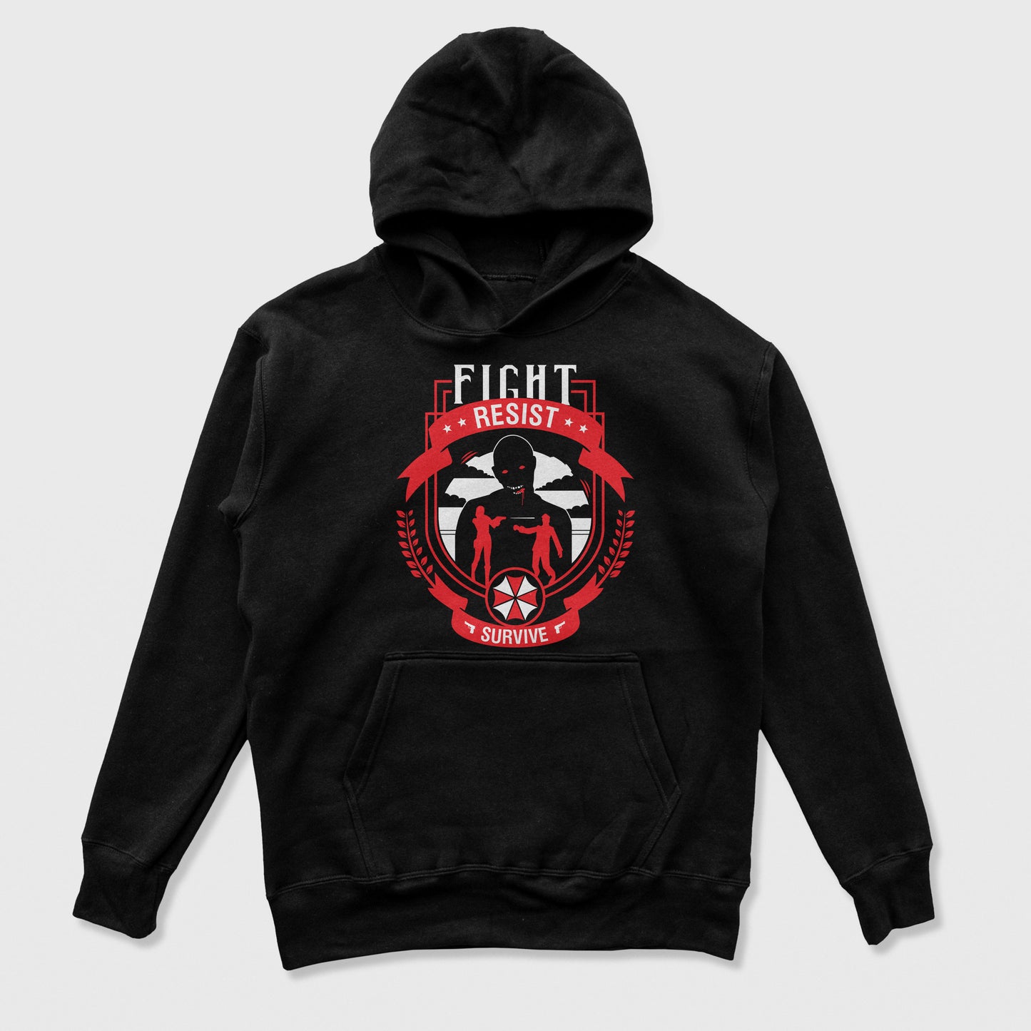 Moletom Canguru Fight Resist Resident Evil