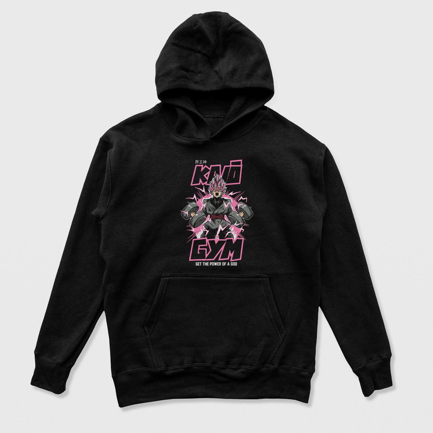 Moletom Canguru Goku Black Kaiô Gym