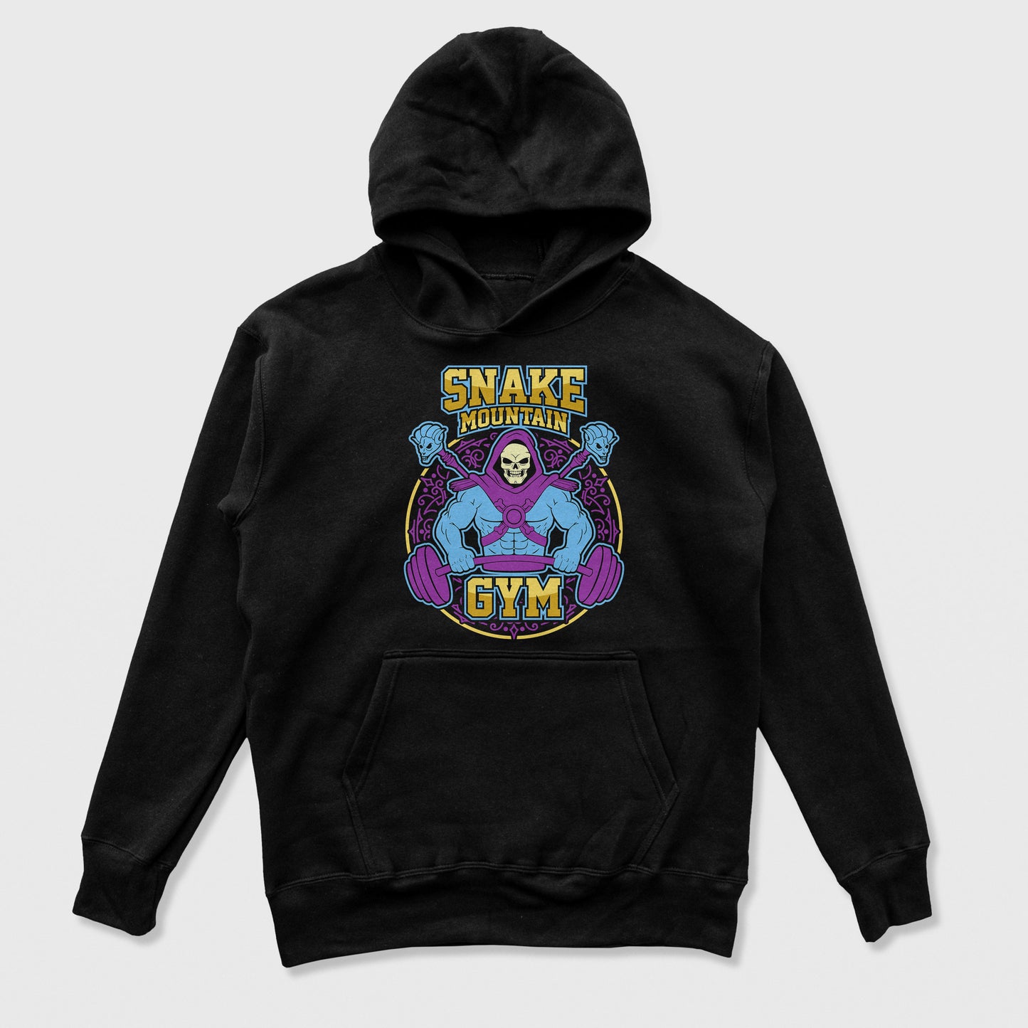 Moletom Canguru Snake Mountain Gym Skull