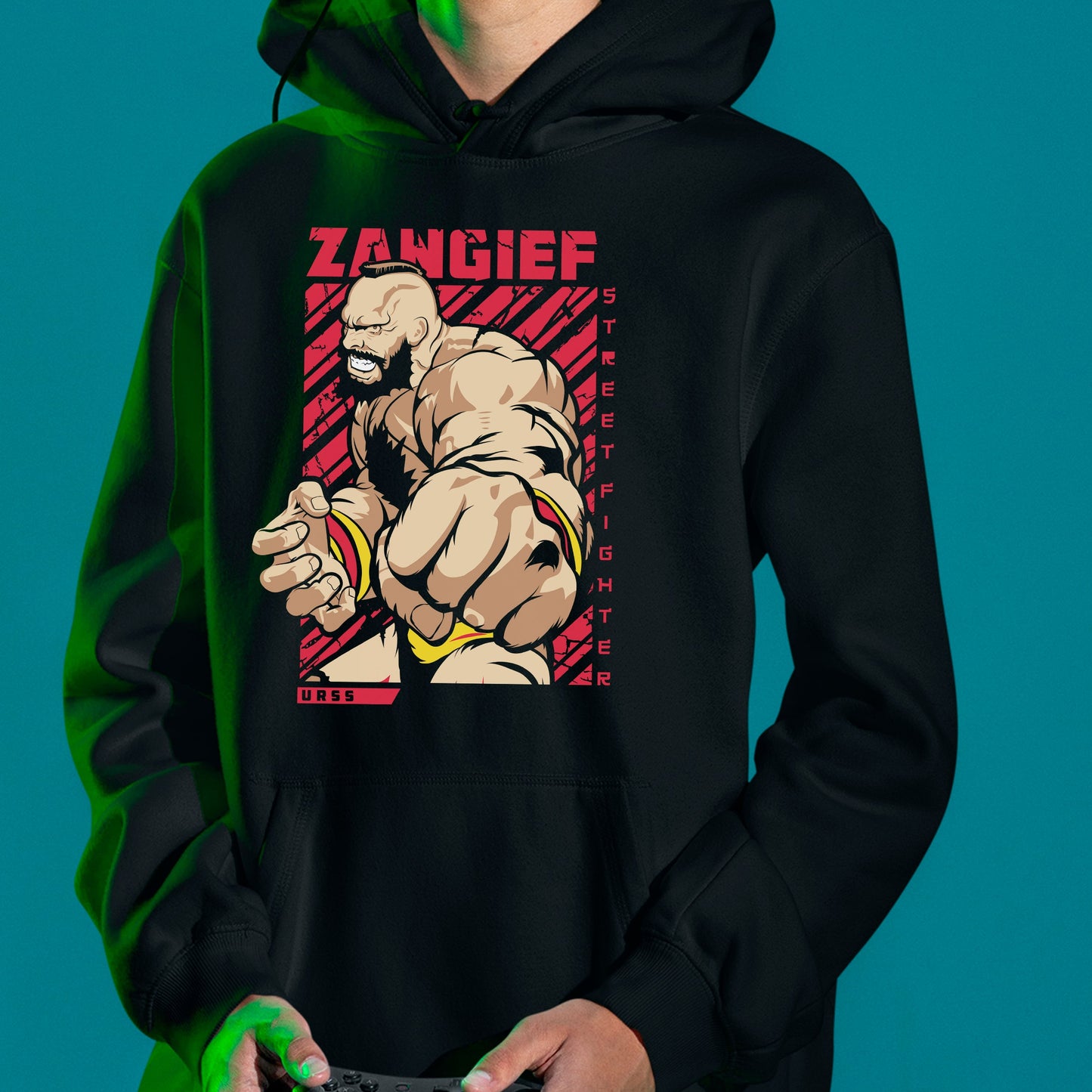 Moletom Canguru Street Fighter Zangief