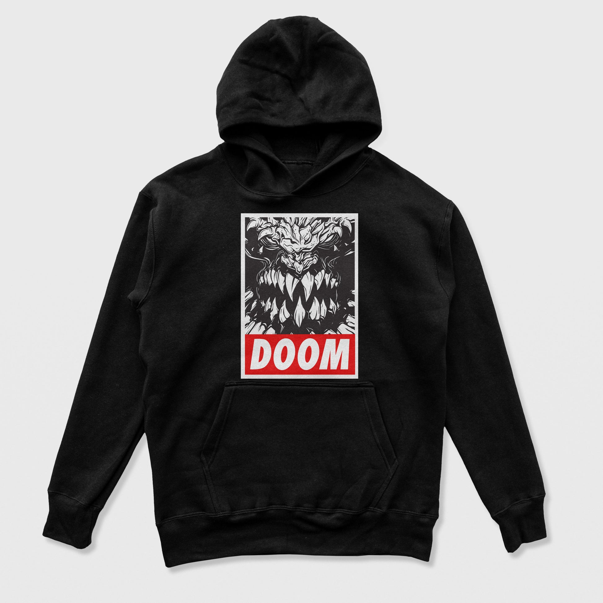 Moletom Canguru Teeth Monster Doom