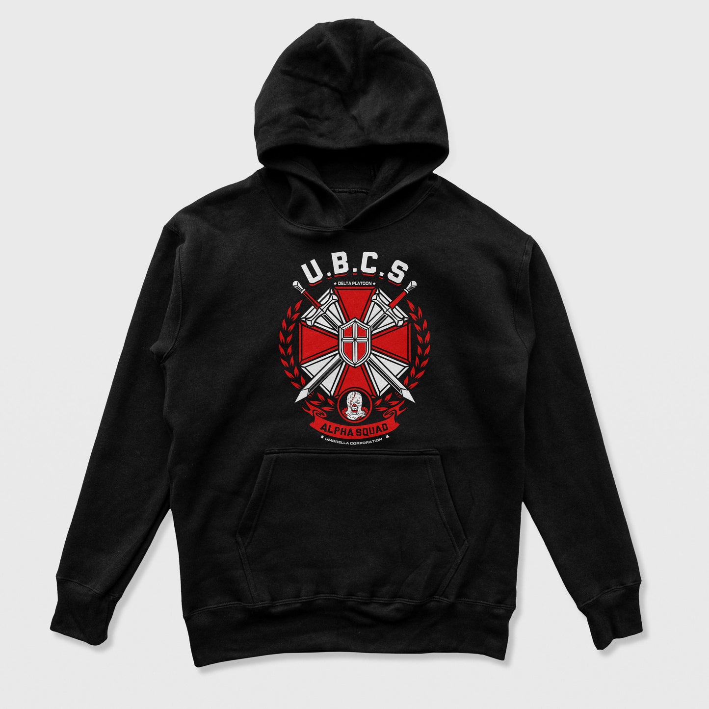 Moletom Canguru Umbrella Corporation UBCS Resident Evil