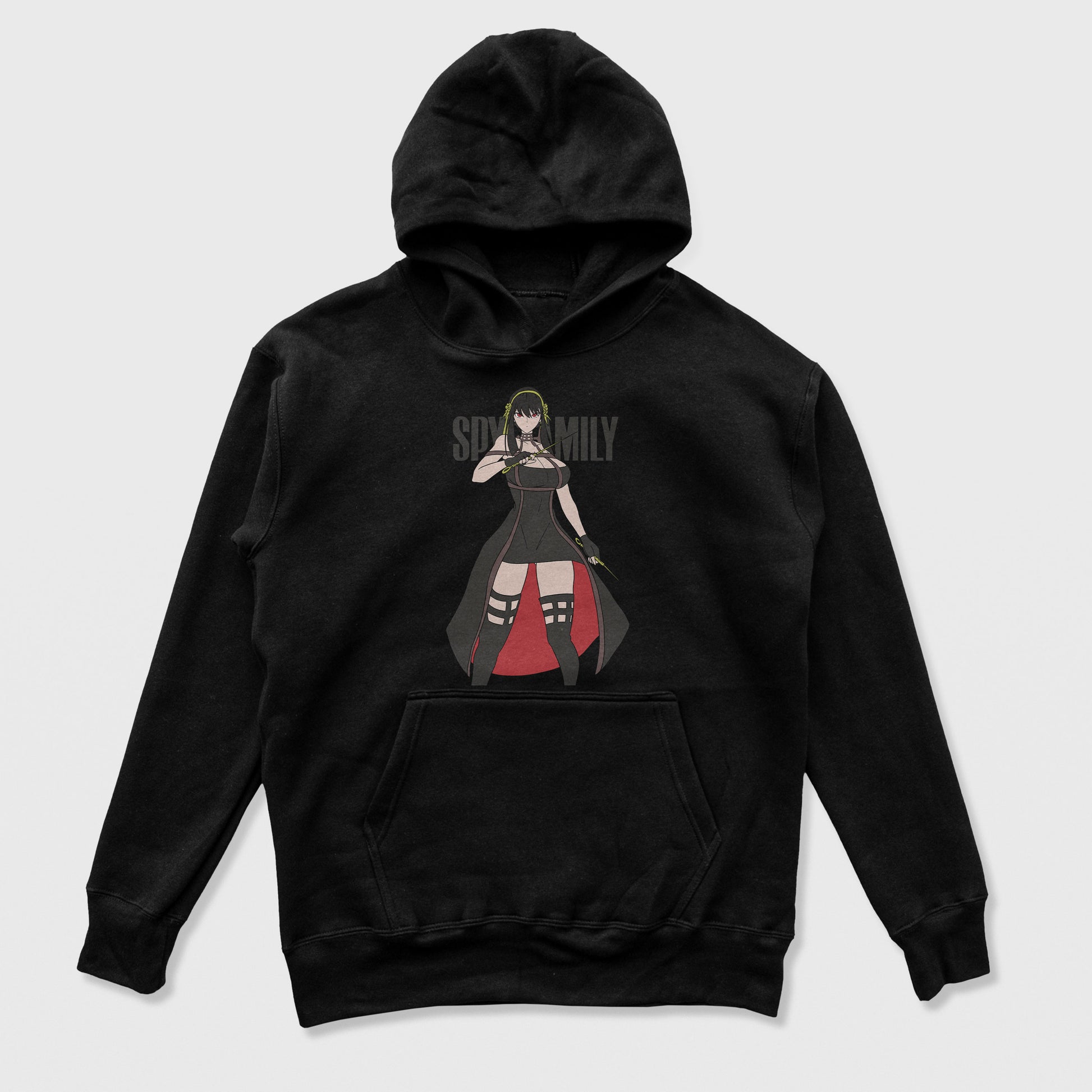 Moletom Canguru Yor Forger Assassin Spy x Family Preto