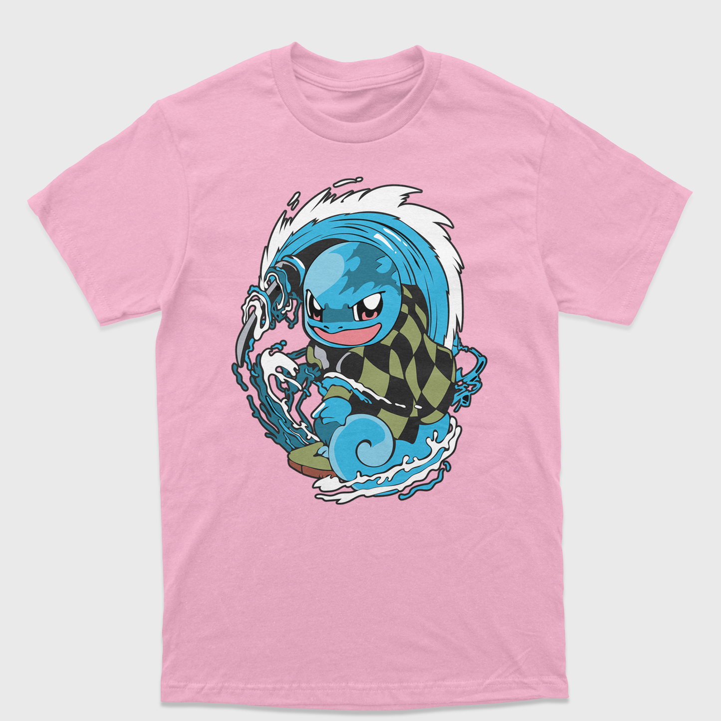 Camiseta Pokemon Squirtle Tanjiro