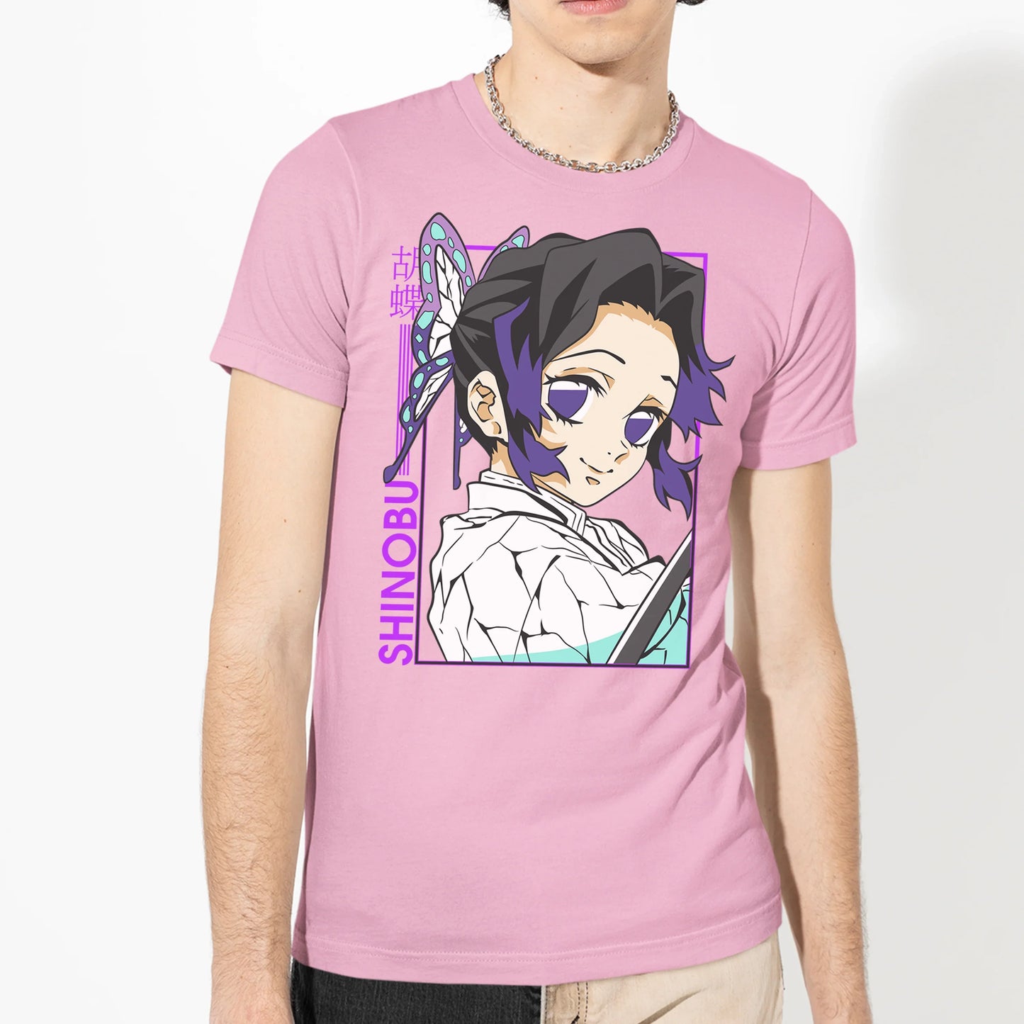 Camiseta Shinobu Demon Slayer Kimetsu No Yaiba