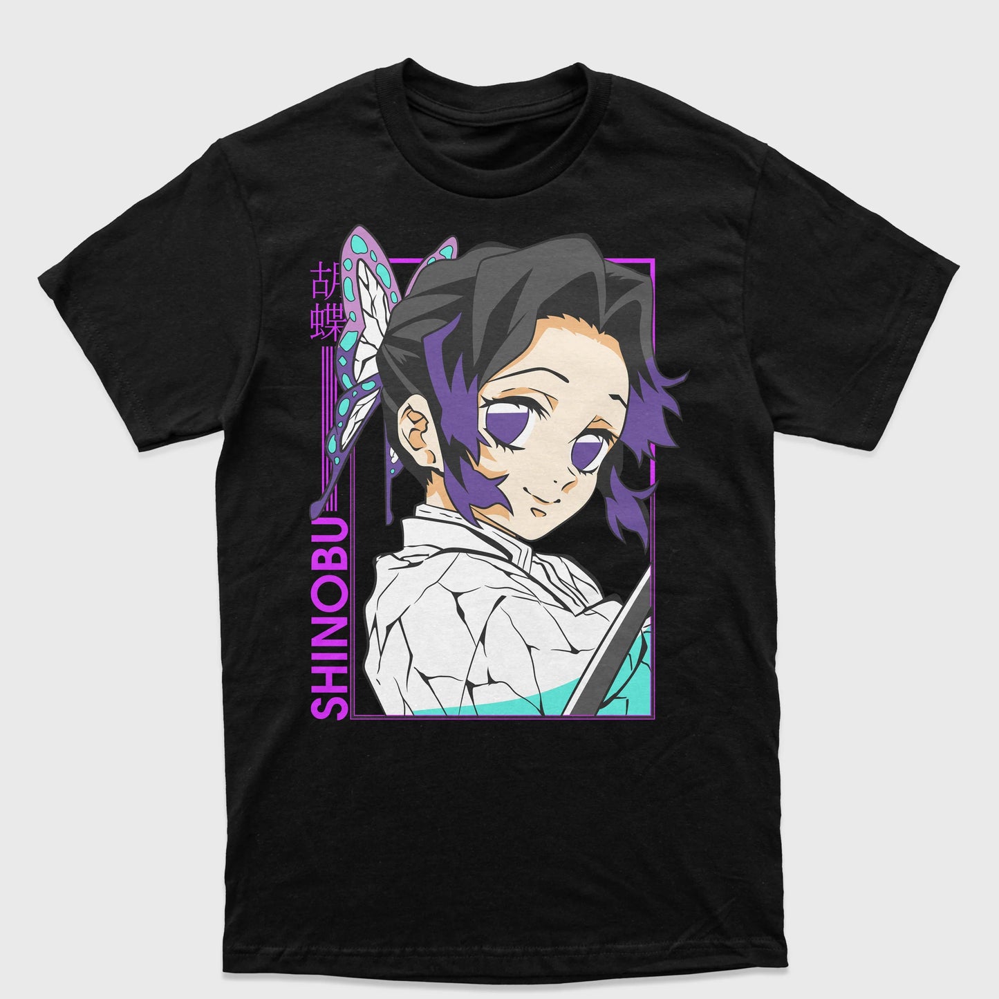 Camiseta Shinobu Demon Slayer Kimetsu No Yaiba