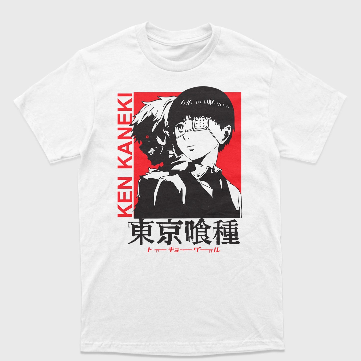 Camiseta Ken Kaneki Tokyo Ghoul