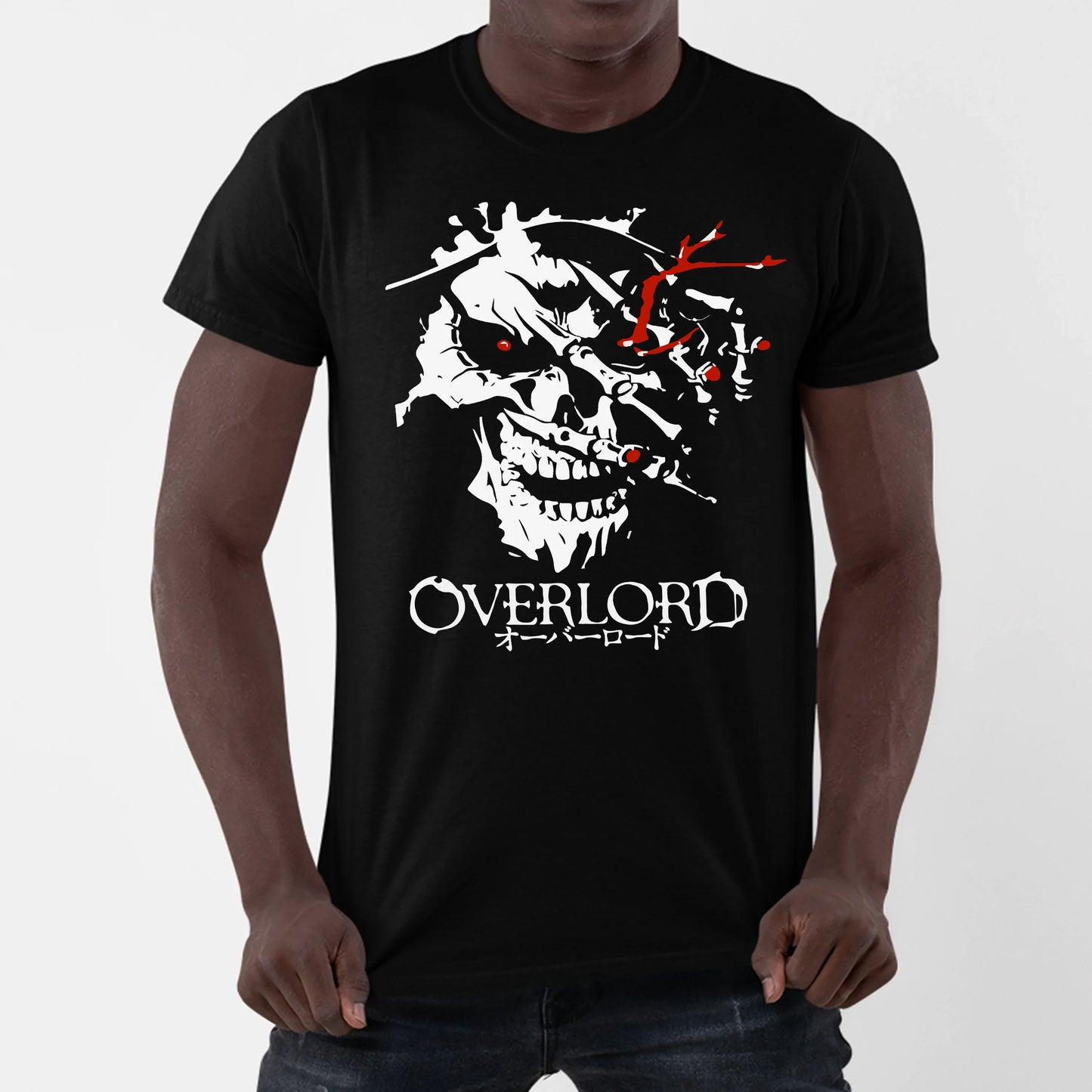 Camiseta básica Overlord Ainz Ooal Gown preto