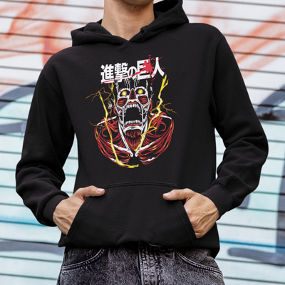 Moletom Canguru Attack On Titan Rain