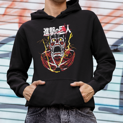 Moletom Canguru Attack On Titan Rain