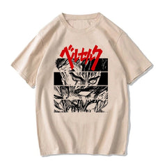 Camiseta Básica Unissex Berserk Guts Sacrifice Anime