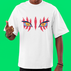 Camiseta Oversized Akasa Demon Slayer