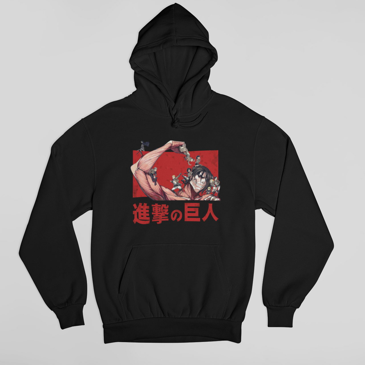 Moletom Canguru Attack On Titan Shingeki