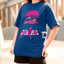 Camiseta Básica Unissex Akira Vaporwave Anime-azul-marinho