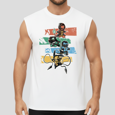Regata Oversized Unissex Pokemon Mortal Kombat