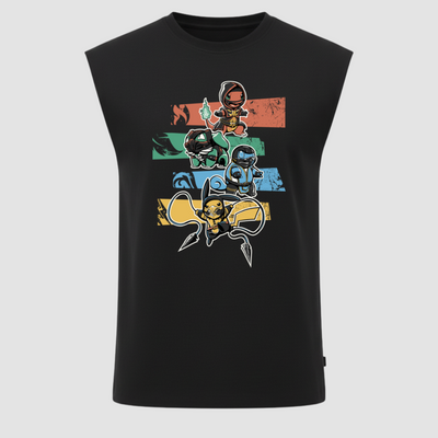 Regata Oversized Unissex Pokemon Mortal Kombat