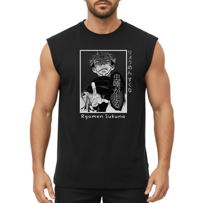 Regata Oversized Ryomen Sukuna Jujutsu Kaisen