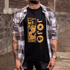 Camiseta Básica Unissex JoJo's Bizarre Adventure Starplatina