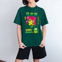 Camiseta Básica Unissex JoJo No Kimyo Na Boken Vaporwave