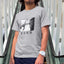 Camiseta Básica Unissex Tokyo Ghoul Ken Kaneki Monstro Carnivoro Canibal- cinza