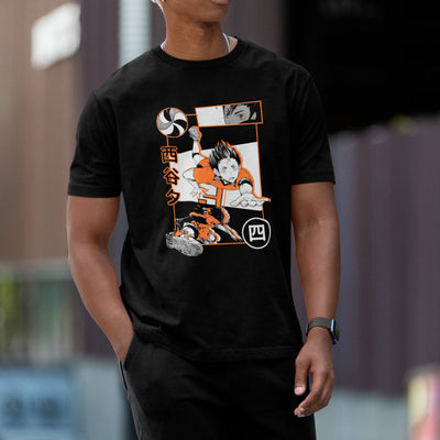 Camiseta Básica Unissex Anime Haikyuu Oya Oya Boy