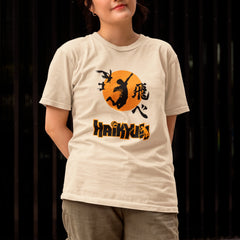 Camiseta Básica Unissex Anime Haikyuu Karasuno Vole