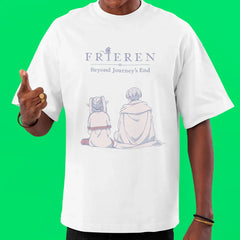 Camiseta Oversized Frieren Beyound Journey's End