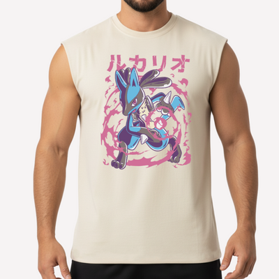 Regata Oversized Unissex Pokemon Lucario