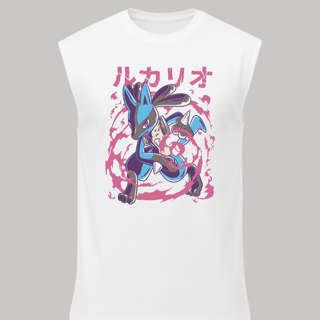 Regata Oversized Unissex Pokemon Lucario
