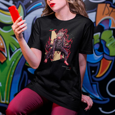 Camiseta Básica Unissex Dandadan Alien Hunter