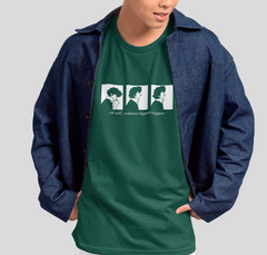 Camiseta Básica Unissex Cowboy Bepop Oh Well Whatever Happens Happens