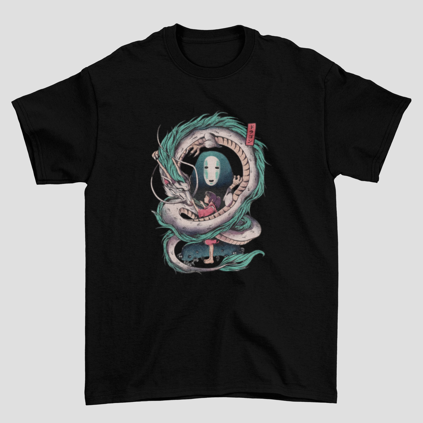 Camiseta Básica Unissex A Viagem de Chihiro Vintage