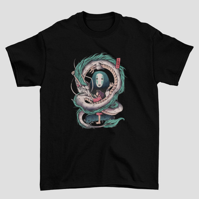 Camiseta Básica Unissex A Viagem de Chihiro Vintage
