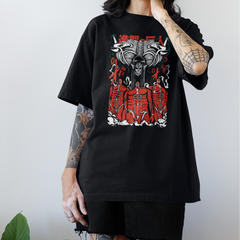 Camiseta Básica Unissex Attack On Titan Eren